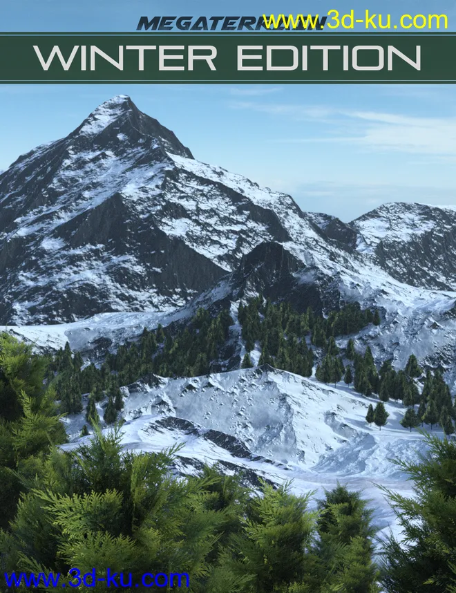 Mega Terrain - Winter Edition模型的图片1