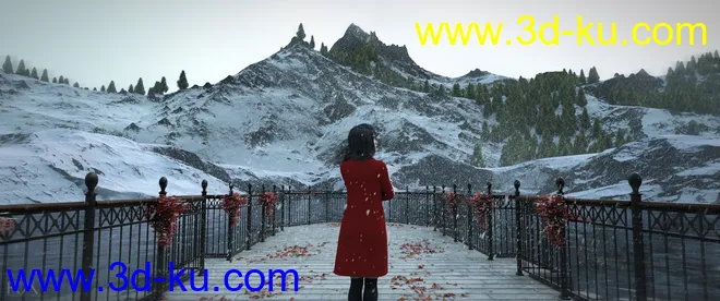 Mega Terrain - Winter Edition模型的图片4