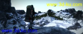 3D打印模型Mega Terrain - Winter Edition的图片