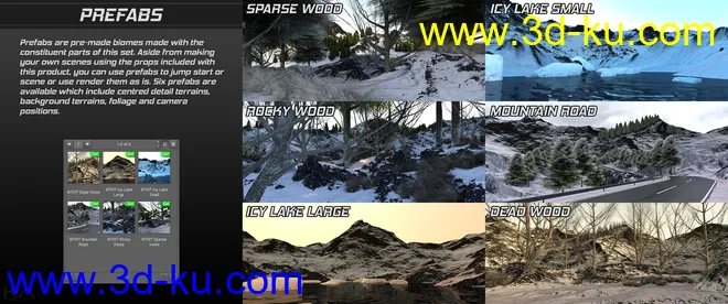 Mega Terrain - Winter Edition模型的图片11
