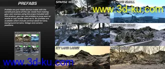 3D打印模型Mega Terrain - Winter Edition的图片