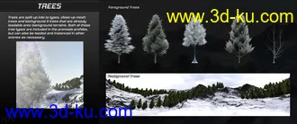3D打印模型Mega Terrain - Winter Edition的图片
