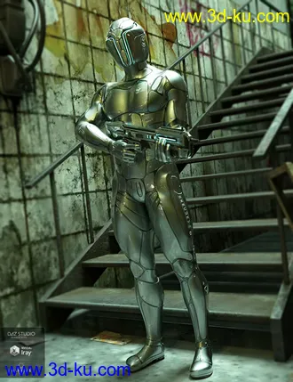 3D打印模型Mercury Ranger for Genesis 8 Male(s)的图片