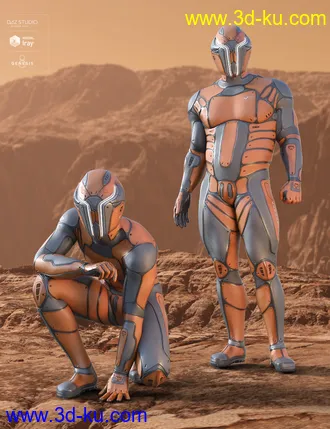 3D打印模型Mercury Ranger for Genesis 8 Male(s)的图片