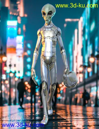 3D打印模型Mercury Ranger for Genesis 8 Male(s)的图片
