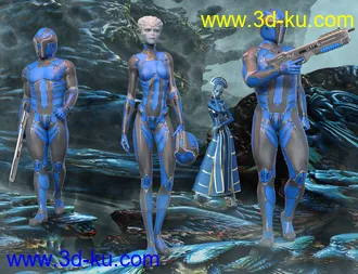 3D打印模型Mercury Ranger for Genesis 8 Male(s)的图片