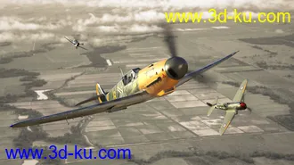3D打印模型Messer Bf 109 Warplane的图片