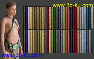 3D打印模型Metallic Leathers for Iray的图片