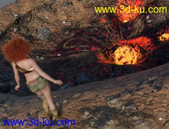 3D打印模型Meteor and Ship Crash Site的图片