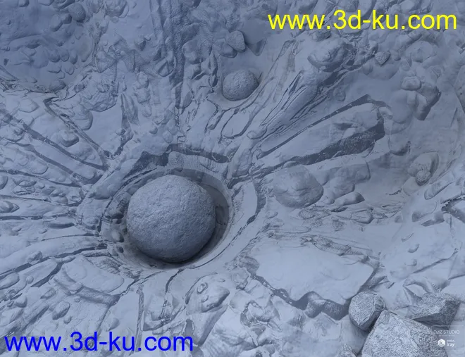 Meteor and Ship Crash Site模型的图片19