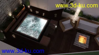 3D打印模型Miami Jacuzzi的图片