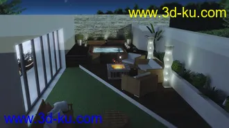 3D打印模型Miami Jacuzzi的图片