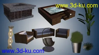 3D打印模型Miami Jacuzzi的图片
