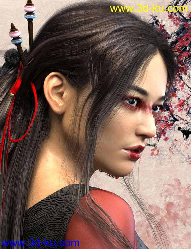 Mikasa HD for Genesis 8 Female模型的图片1