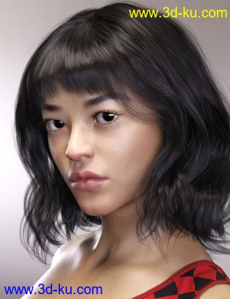 3D打印模型Mikasa HD for Genesis 8 Female的图片