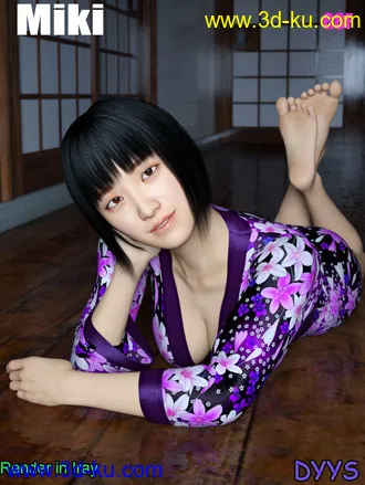 3D打印模型Miki For G8F 3D model的图片