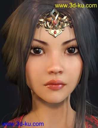 3D打印模型Minha for Genesis 8 Female的图片