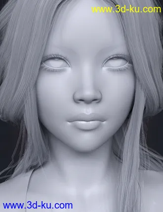 3D打印模型Minha for Genesis 8 Female的图片