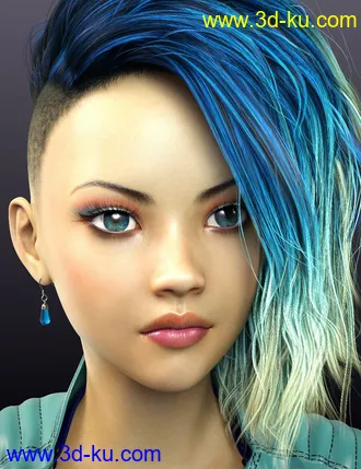 3D打印模型Minha for Genesis 8 Female的图片