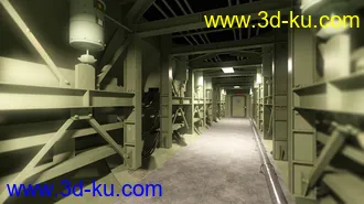 3D打印模型Missile Silo Hallway的图片