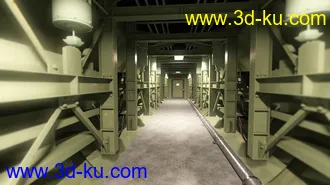 3D打印模型Missile Silo Hallway的图片