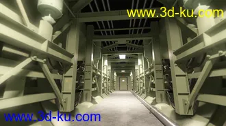 3D打印模型Missile Silo Hallway的图片