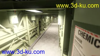 3D打印模型Missile Silo Hallway的图片