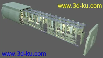 3D打印模型Missile Silo Hallway的图片