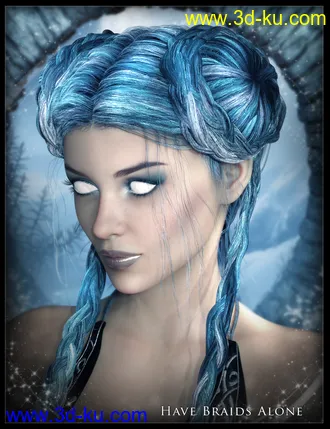 3D打印模型Mistress Malefica Hair的图片