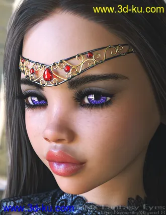 3D打印模型MMX Fantasy Eyes for Genesis 3 and 8的图片
