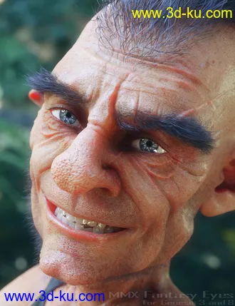 3D打印模型MMX Fantasy Eyes for Genesis 3 and 8的图片