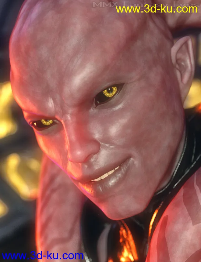 MMX Fantasy Eyes for Genesis 3 and 8模型的图片12