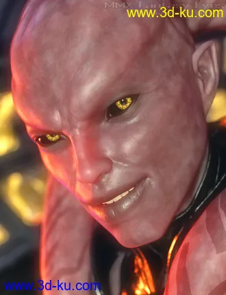 3D打印模型MMX Fantasy Eyes for Genesis 3 and 8的图片