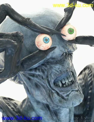 3D打印模型MMX Fantasy Eyes for Genesis 3 and 8的图片