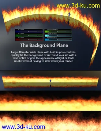 3D打印模型MMX Fire and Smoke for Iray的图片