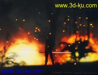 3D打印模型MMX Fire and Smoke for Iray的图片