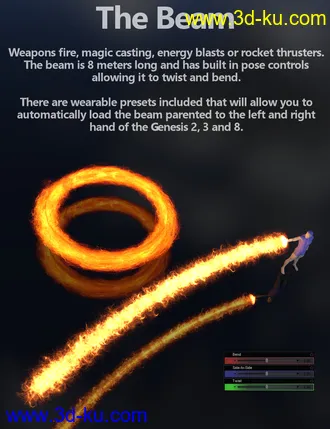 3D打印模型MMX Fire and Smoke for Iray的图片