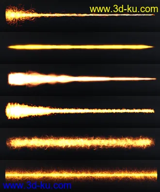 3D打印模型MMX Fire and Smoke for Iray的图片