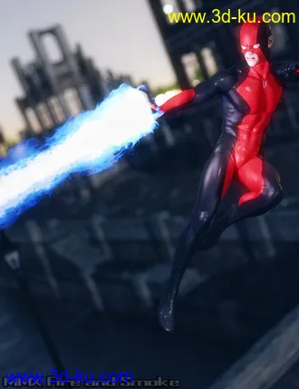 3D打印模型MMX Fire and Smoke for Iray的图片