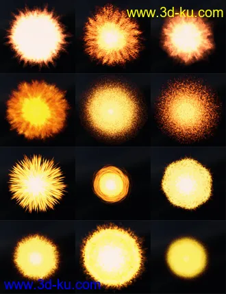 3D打印模型MMX Fire and Smoke for Iray的图片