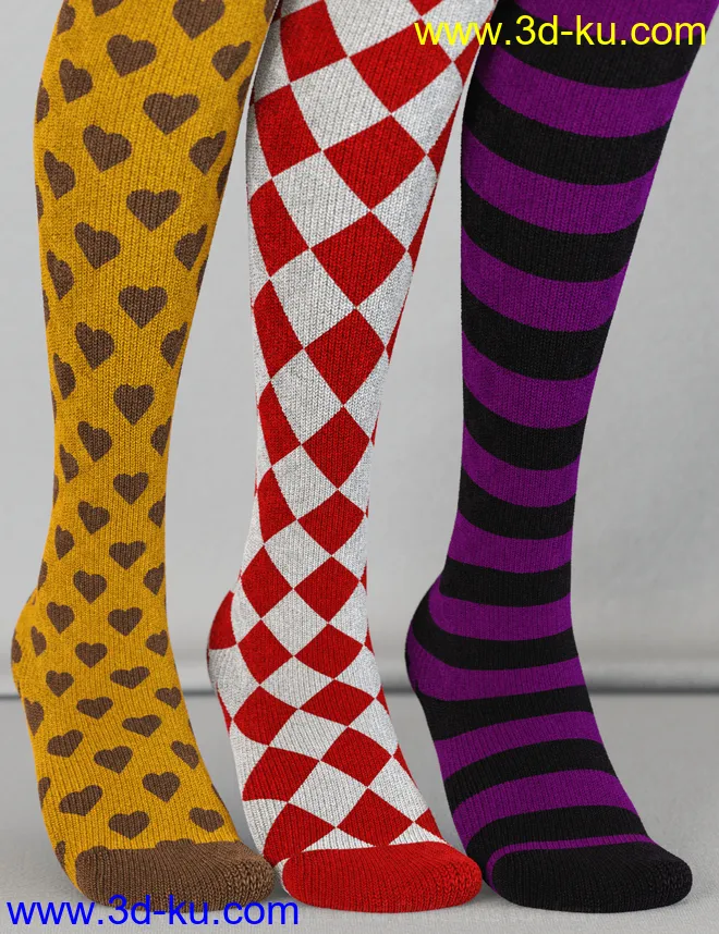 MMX Knitted Fabric and Patterns for Iray模型的图片9