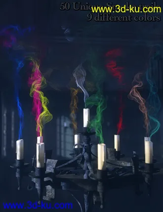 3D打印模型MMX Smoke Trails for Iray的图片