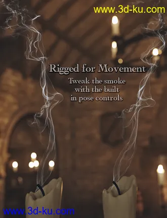 3D打印模型MMX Smoke Trails for Iray的图片