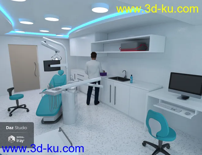 Modern Dental Clinic模型的图片4