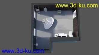 3D打印模型Modern Euro Bathroom的图片