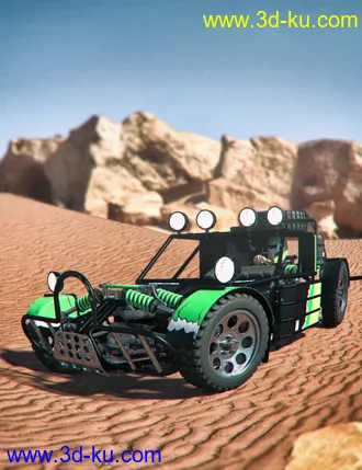 3D打印模型Modular Buggy的图片
