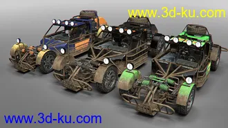 3D打印模型Modular Buggy的图片