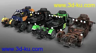 3D打印模型Modular Buggy的图片