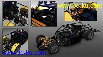 3D打印模型Modular Buggy的图片