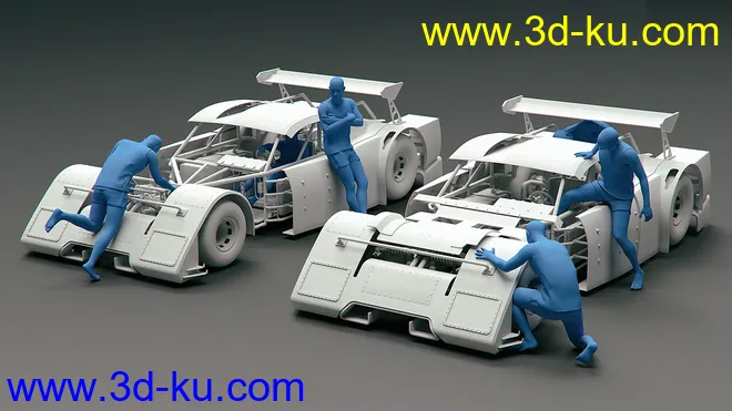 Modular Buggy Poses For Genesis 8模型的图片4